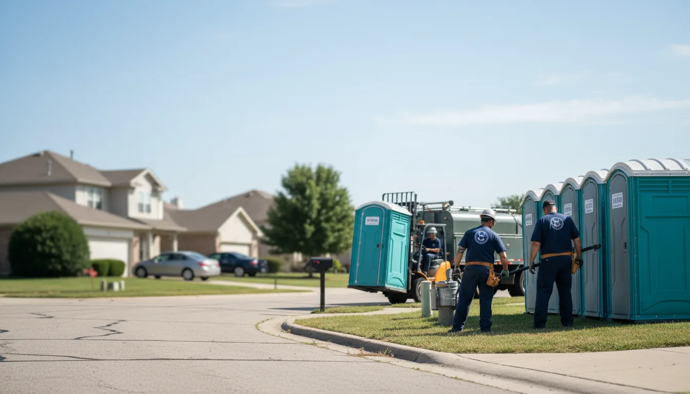 Porta Potty Rental in Wall, TX near me